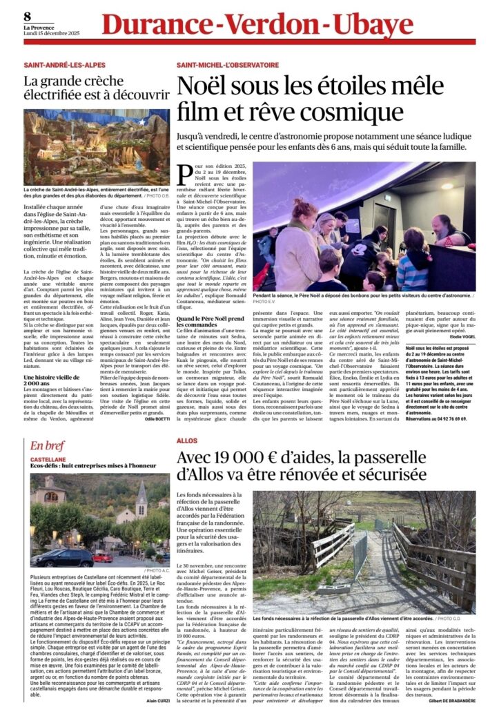 Rénovation de la Passerelle avec « Esprit Rando »