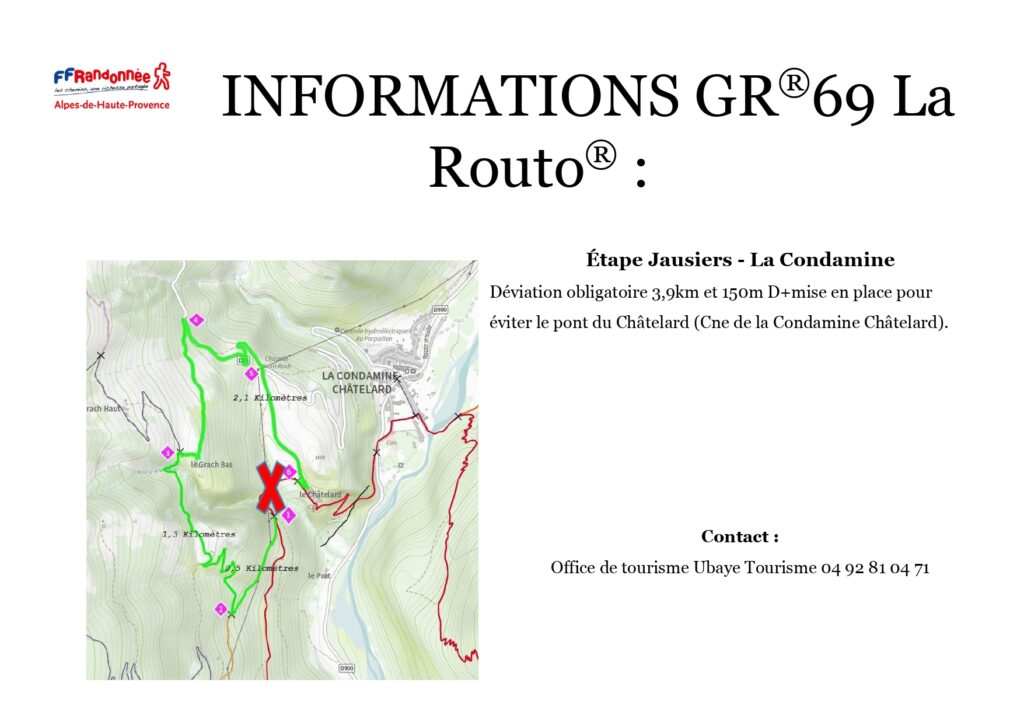 Déviation Châtelard
